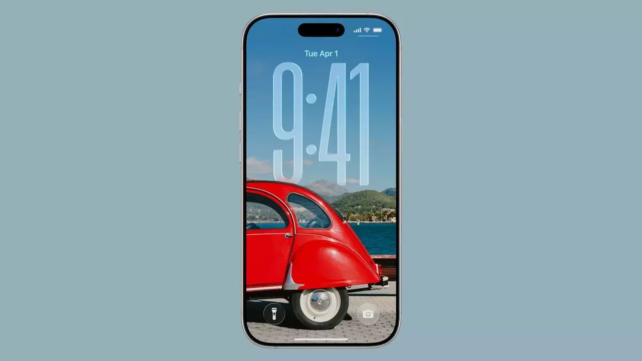 iOS 26’da Saatinizi Duvar Kâğıdının Arkasına Atmanın Yolu